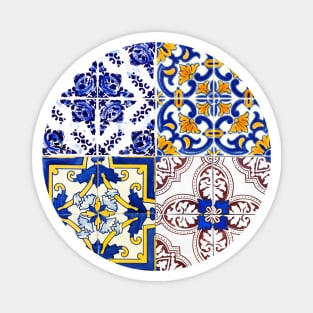 Azulejo — Portuguese tilework #24 Magnet